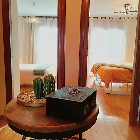 شقة La Eria Ii, Muy Luminoso,wifi, Garaje,15 A Pie Al Centro