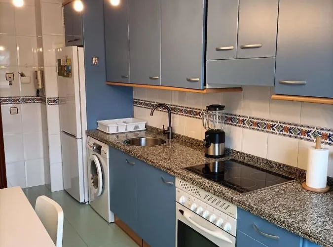 La Eria Ii, Muy Luminoso,wifi, Garaje,15 A Pie Al Centro 아파트 *