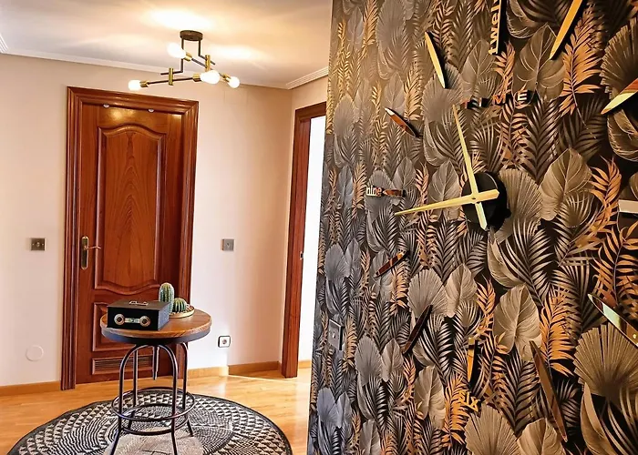 La Eria Ii, Muy Luminoso,wifi, Garaje,15 A Pie Al Centro 오비에도