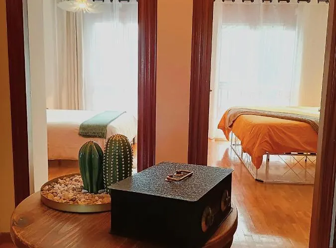 아파트 La Eria Ii, Muy Luminoso,wifi, Garaje,15 A Pie Al Centro