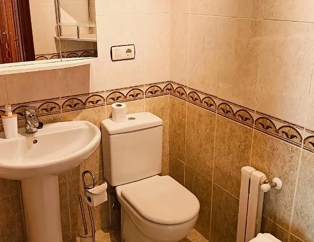 아파트 La Eria Ii, Muy Luminoso,wifi, Garaje,15 A Pie Al Centro 오비에도